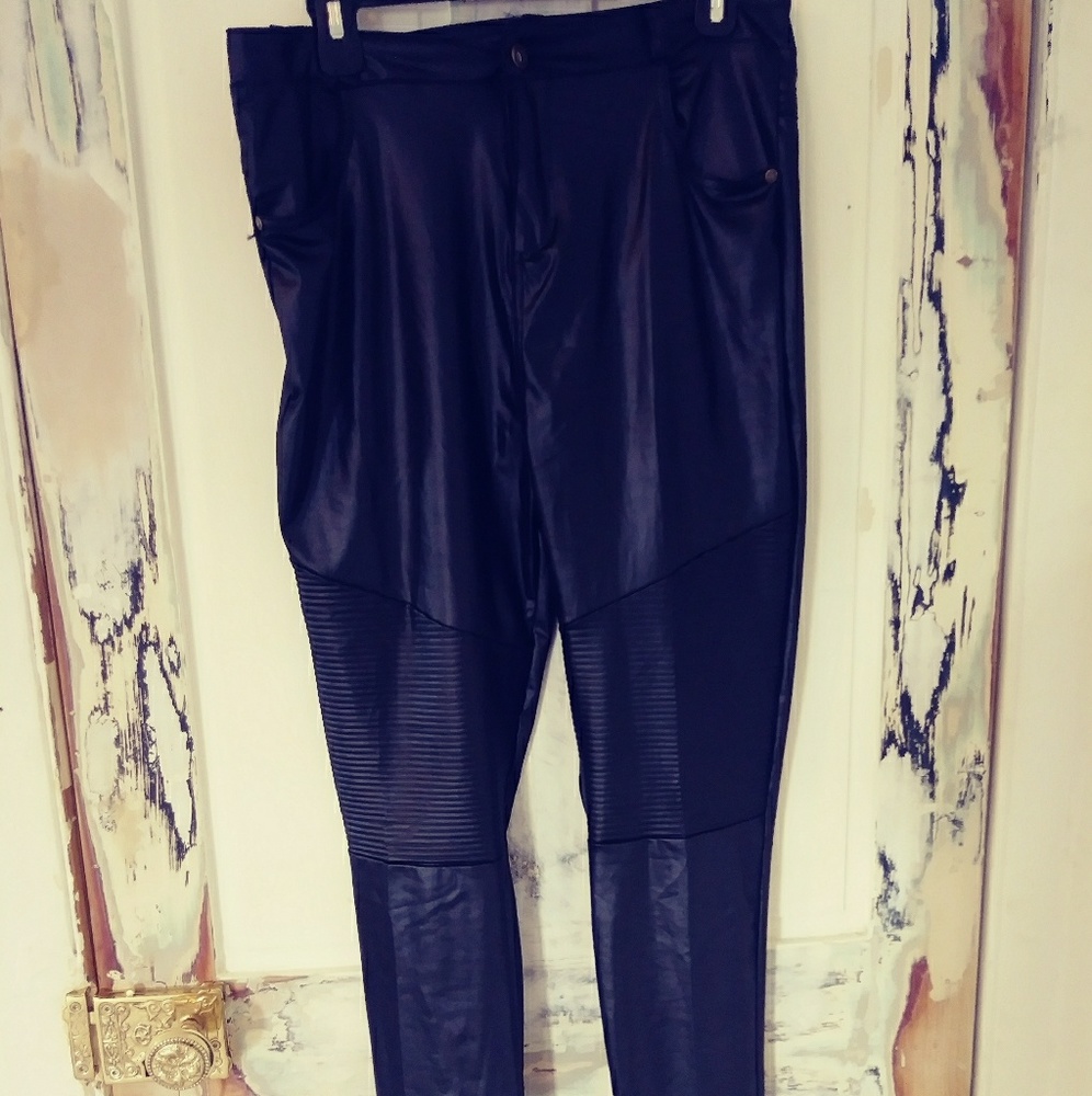Faux Leather pants